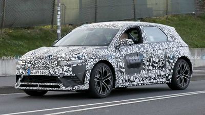 2023 Hyundai Ioniq 5 N Spied With Less Camouflage Around The Nurburgring