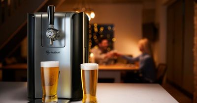 You can trade your old coffee machine in for a brand-new beer dispenser