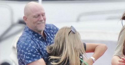 I'm A Celebrity's Mike Tindall jokes around with female crew member during filming