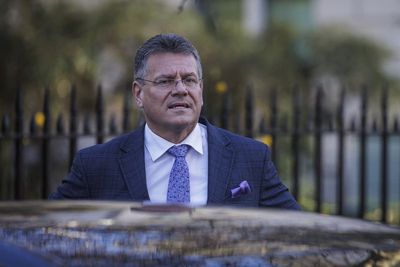 Sefcovic: GB-NI checks agreement possible in weeks with political will