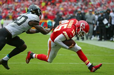 Chiefs open as double-digit favorites over Jaguars in Week 10