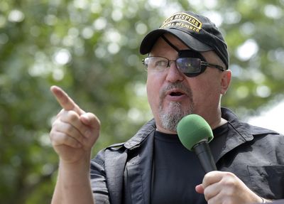 Oath Keepers' Stewart Rhodes denies he organized the Jan. 6 attack on the Capitol
