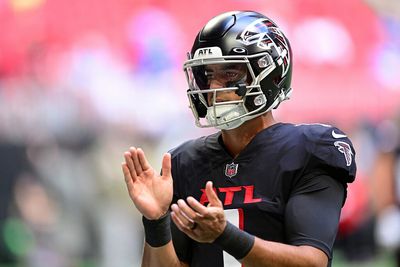 Examining Falcons QB Marcus Mariota’s Week 9 passing chart