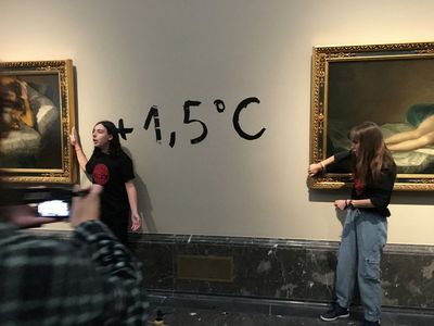 Climate activists detained at Spain museum released from custody