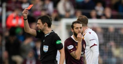 Jorge Grant in Hearts red card appeal as Robbie Neilson takes VAR 'discrepancies' claim to the SFA