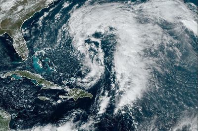 A hurricane watch is issued for Florida as Subtropical Storm Nicole gathers strength
