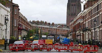 Street taken back in time to 1770s for filming of major show