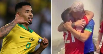 Antony breaks down in tears, Gabriel reacts to snub and Gabriel Jesus makes mum joke