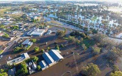 Supplies dropped off for New South Wales flood victims