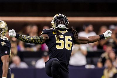 WATCH: Demario Davis delivers Saints pregame speech before kickoff vs. Ravens