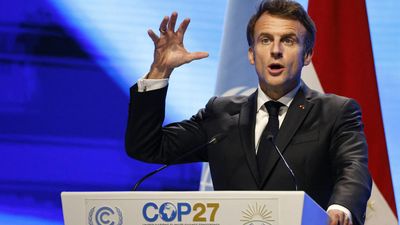 France, Britain say Ukraine war can not excuse backsliding on climate pledges