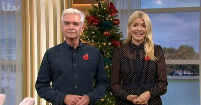 Holly Willoughby and Phillip Schofield ignore viewers and get into Christmas spirit after ITV This Morning came under fire