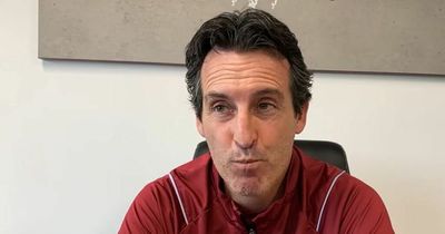 Unai Emery reveals plan to "avoid" Arsenal issues as he outlines Aston Villa challenge