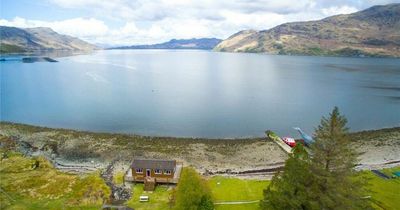 The secluded property overlooking 'heavenly' Scottish loch that's only accessible by boat