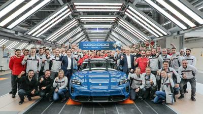 Porsche Taycan Production Milestone Reached: 100,000 EVs Built