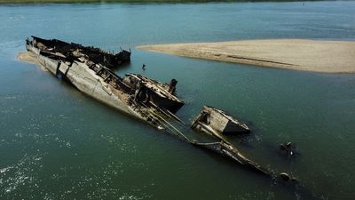 Climate artefacts: How Nazi warships resurfaced in the Danube