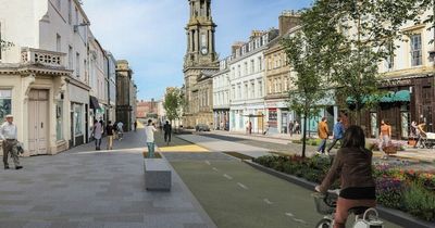 First look at 'attractive' Ayr town centre plans as 19 streets set to be 'redesigned' with cycle and walking lanes