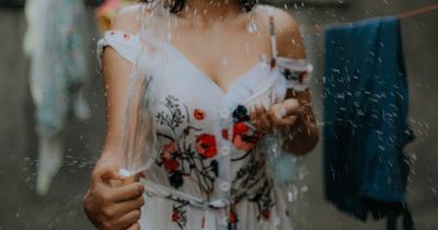 Man threw water on dress woman was wearing to wedding as it was 'too revealing'