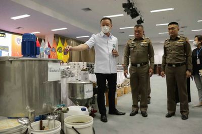 Fake cough syrup production ring smashed
