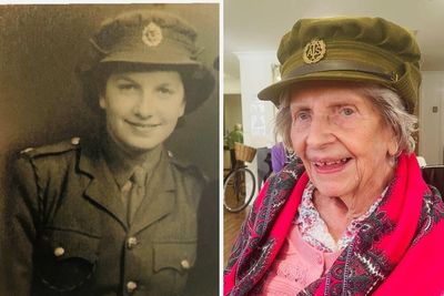 Veteran, 97, reunited with military vehicle she drove in Second World War