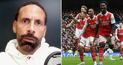 Rio Ferdinand highlights blemish in Arsenal's Chelsea win and calls for "reality check"