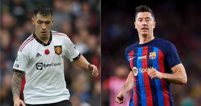 Manchester United fans have Lisandro Martinez and Robert Lewandowski fear vs Barcelona