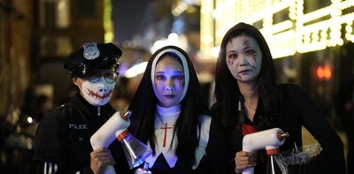 Halloween without kids and Christmas without Christ take hold in Asia, with uniquely local twists