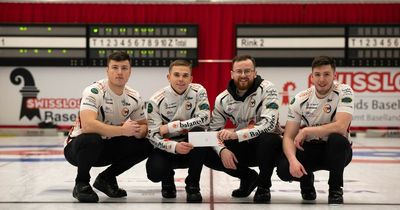 Perth curlers Robin Brydone and Duncan McFadzean celebrate trophy triumph at Swiss Cup
