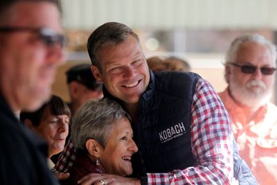 GOP hard-liner Kobach seeks comeback in race for Kansas AG