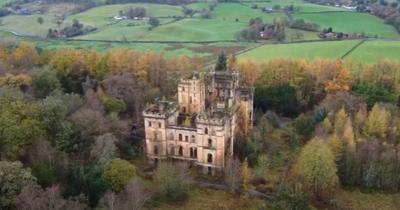 Fascinating drone footage explores abandoned hospital near Glasgow with a dark history