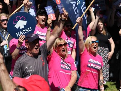 Mass public sector strikes in Tasmania