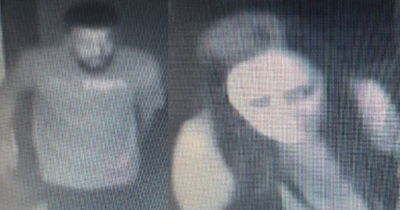 Glasgow Cranside Kitchen assault sees police release images of couple in connection