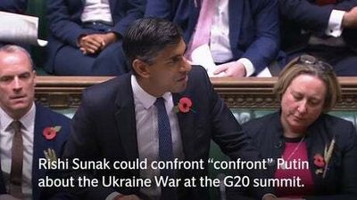 Downing Street: Sunak could “confront” Putin about Ukraine at G20