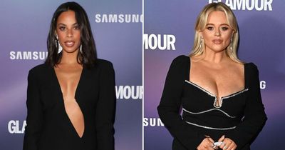 Emily Atack and Rochelle Humes ooze glamour as they lead stars at Women of the Year Awards