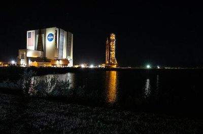 Photo shows NASA's stunning Artemis I rocket ahead of launch