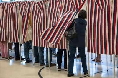 'Make my voice heard' - voters line up across US