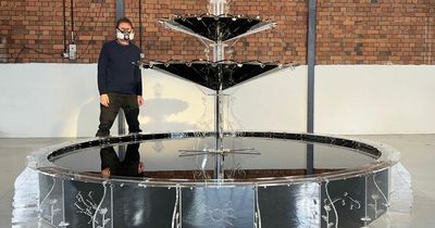 Luke Jerram's Oil Fountain will come to Bristol next year