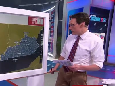 Video shows MSNBC’s Steve Kornacki stunned by Florida results