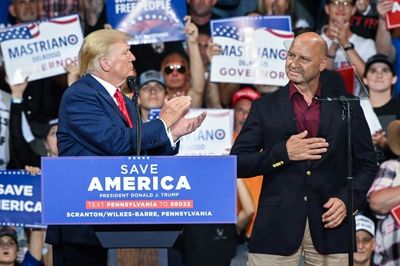 Trump devotee Mastriano loses Pennsylvania governor's race