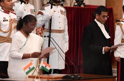 Justice DY Chandrachud Becomes 50th Chief Justice Of India, Takes Oath In Rashtrapati Bhavan