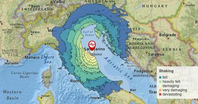 Italy earthquake: Huge 5.6 tremor recorded on Italian coast was felt in multiple countries