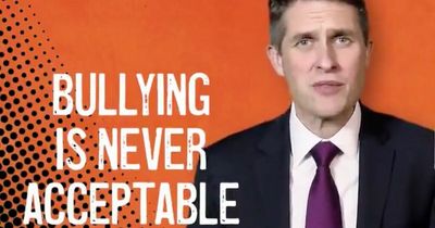Gavin Williamson 'bullying is never acceptable' video comes back to haunt him