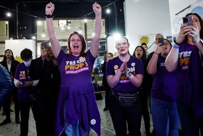 Abortion rights advocates count ‘seismic’ victories in midterm elections across US