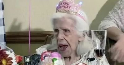 Woman celebrates 101st birthday and credits tequila as secret to 'happy' life