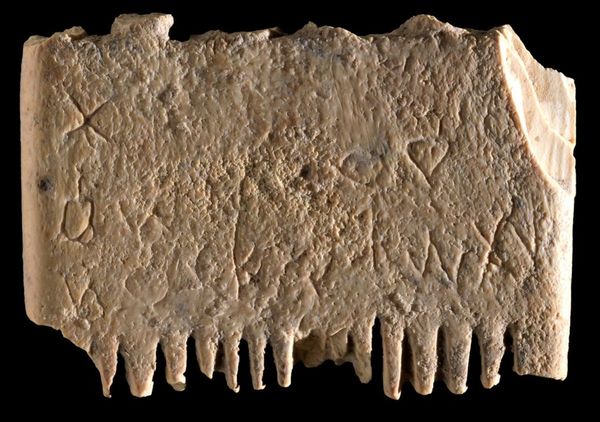 Israeli archeologists find ancient comb with 'full sentence'