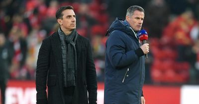 Gary Neville and Jamie Carragher disagree on Arsenal Premier League finish amid Klopp claim