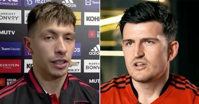 Harry Maguire and Lisandro Martinez private chat speaks volumes about Man Utd ambitions