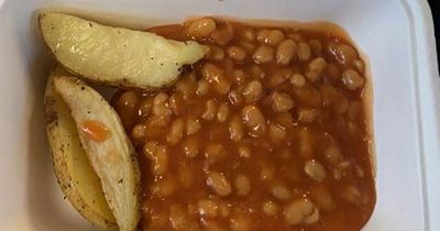 A child was served this for lunch at school in Wales