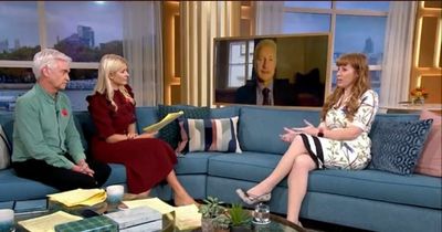 This Morning's Holly Willoughby scolds former Welsh MP after he makes expenses jab at Angela Rayner