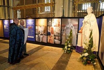 King Charles unveils first statue to his ‘beloved’ mother the Queen since her death